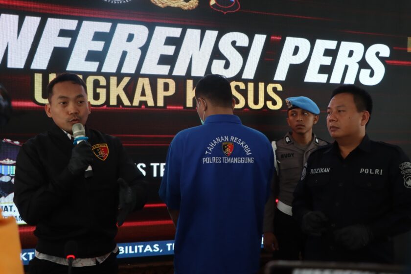 Nekat Mencuri Begisting Di Ngadirejo Temanggung, Warga Magelang Diamankan Polisi