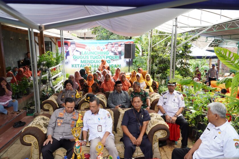 Dukung Program Pemerintah, Polres Temanggung Luncurkan Program Gugus Tugas Polri untuk Ketahanan Pangan melalui Zoom Meeting