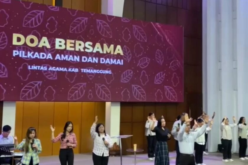 Masa Tenang Pilkada, Masyarakat Temanggung Gelar Doa Bersama