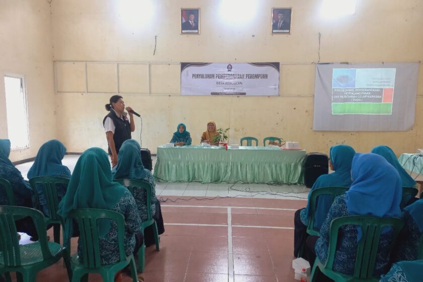 Cegah Penyalahgunaan Narkoba, Polres Temanggung Gelar Sosialisasi Bahaya Narkoba Di Desa Keblukan