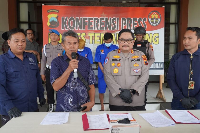 Polres Temanggung Ungkap Kasus Penipuan Modus Sewa Scafolding Menggunakan Proyek Fiktif, Dua Tersangka Diamankan
