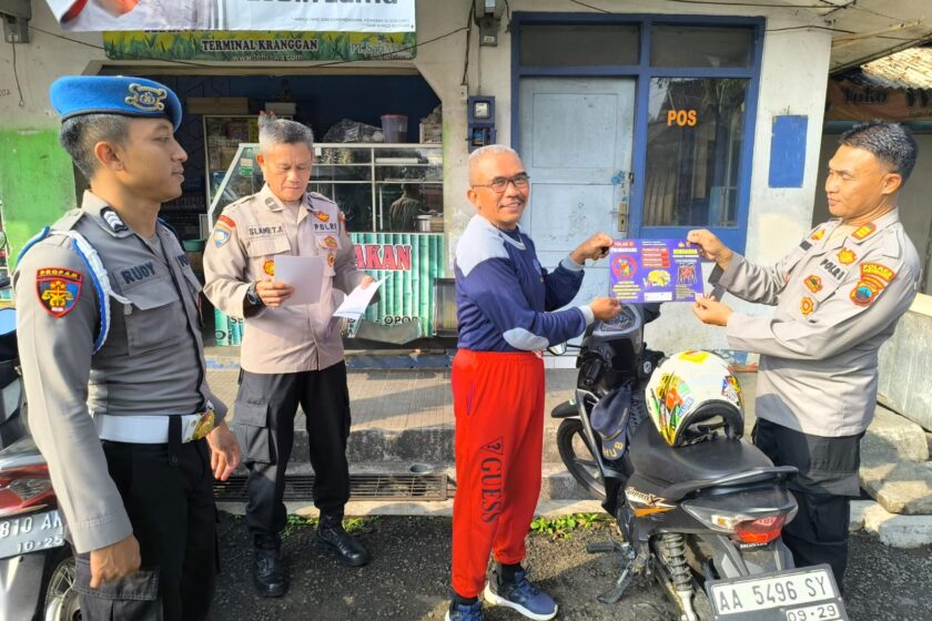 Ops Aman Candi – 2025 : Cegah Premanisme Satgas Binmas Binluh di Sub Terminal Kranggan