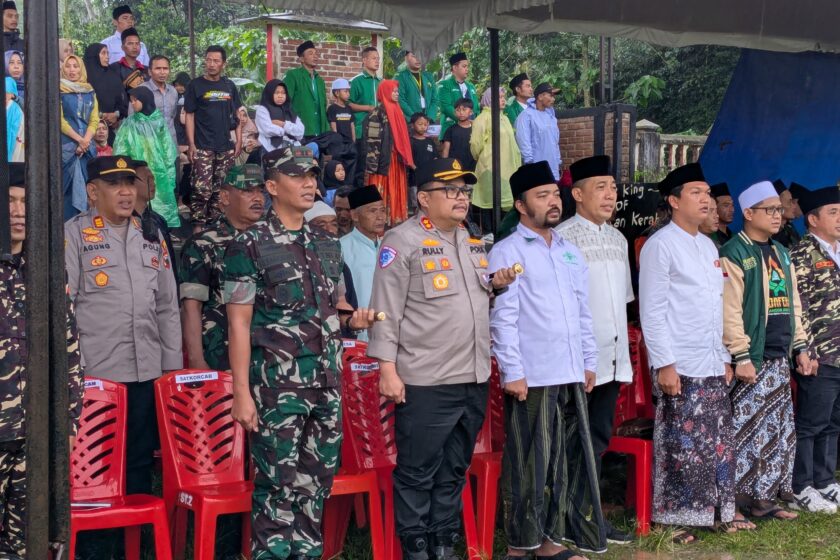 Kapolres Temanggung Hadiri Gelar Pasukan Kader Ansor Banser dalam Rangka Harlah ke-91 dan Penutupan Diklatsar ke-39