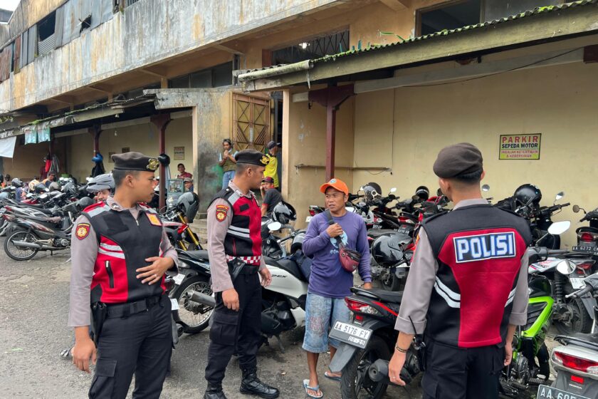 Operasi Aman Candi 2025: Sat Samapta Polres Temanggung Gelar Patroli Presisi dan Razia Selektif di Pasar Kliwon, Sasar Premanisme dan Parkir Liar