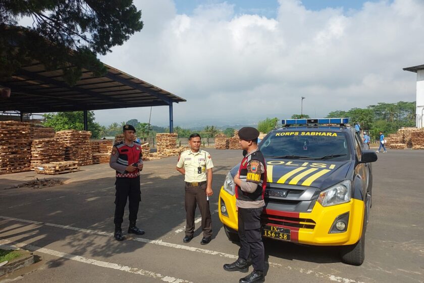 Polres Temanggung Gencarkan Patroli Anti-Premanisme di PT Albasia Bumi Persada dalam Operasi Aman Candi 2025